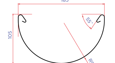 Желоб D185